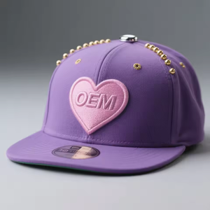 Gorra de Béisbol Unisex con Bordado Personalizado, 100% Algodón, Visera Plana, Estilo Hip-hop, Gorras Deportivas Casuales con Cierre a Presión 2026 - Product Image 6