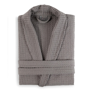 Peignoir gaufré doux Peignoir gaufré léger, Peignoir gaufré aux couleurs personnalisées Peignoir gaufré unisexe - Product Image 4