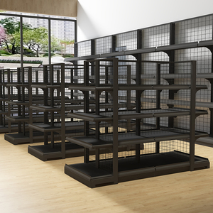 Nhà Máy Tùy Chỉnh Kích Thước Màu Double Side Siêu Thị Gondola Kệ Kinh Doanh Lưới Kệ Hiển Thị Giá - Product Image 2