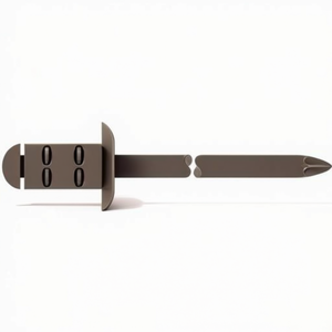 หมุดย้ำอะลูมิเนียม/เหล็ก 3.2x8 มม. 100 ชิ้น หมุดย้ำแบบ Blind Rivet PolyGrip Shank GESIPA - Product Image 3