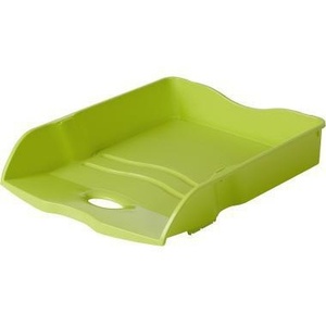 HAN Re-LOOP DIN A4/DIN C4 Bandeja para Cartas de Polipropileno 100% Reciclado Color Limón - Product Image 1