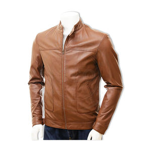 Nouvelle collection de vestes en cuir à la mode, vestes chaudes de Style personnalisé - Product Image 3