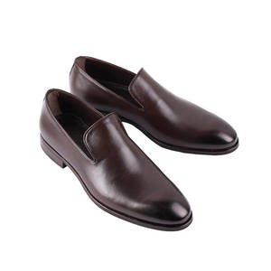 High-quality <b>Men's</b> Business Casual Genuine Leather Handmade <b>Shoes</b> Classic and Fashionable Cowhide Leather Wedding Attire - Product Image 1