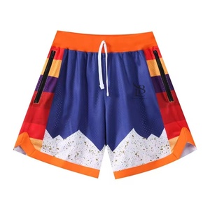 กางเกงขาสั้นบาสเก็ตบอลแบบระบายอากาศสำหรับผู้ชายกางเกงขาสั้นผ้าโพลีเอสเตอร์ - Product Image 2