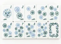 Oymalı Mahjong Taşları Lüks Akrilik Özel Amerikan Mahjong Taş Setleri HEIRLOOM Mahjong Satranç Oyunu Casino Hediyeleri Eğlence