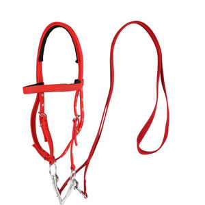 Bride de cheval multicolore réglable équestre en plein air de haute qualité professionnelle avec personnalisation de rênes acceptée - Product Image 4