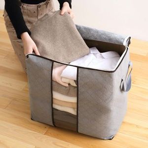 Bolsa de Almacenamiento para Edredones de Gran Capacidad, Bolsa Plegable con Ventana Transparente, Bolsa de Almacenamiento para Ropa, Mantas y Ropa de Cama, Organizador de Almacenamiento Debajo de la Cama - Product Image 4