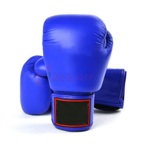 OEM ถุงมือชกมวยหนังวัวแท้8ออนซ์12ออนซ์ใส่สบายสายรัดข้อมือแบบปรับได้กันลื่น - Product Image 1