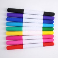 Juego de rotuladores artísticos de colores al agua para niños, conjunto de rotuladores de fieltro para pintar con líneas finas