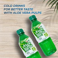 Boisson à l'aloe vera originale 16,9 fl oz, fabriquée au Vietnam, jus de fruits et légumes frais pressé, réfrigéré, sans sucre ajouté, 100% pur, en bouteille