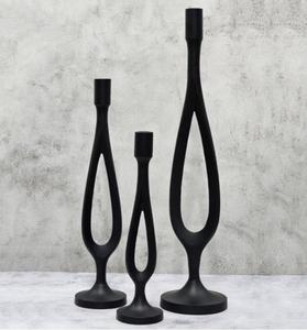 Lot de 3 bougeoirs décoratifs avec couvercles pour la décoration de Noël à la maison Méthode d'impression personnalisée - Product Image 3