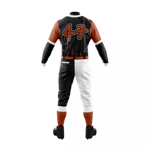 Uniforme de Béisbol Transpirable de Alta Calidad, Diseño de Color Personalizado, Servicio OEM, Ropa Deportiva de Nuevo Estilo, Impresa para Softbol - Product Image 3