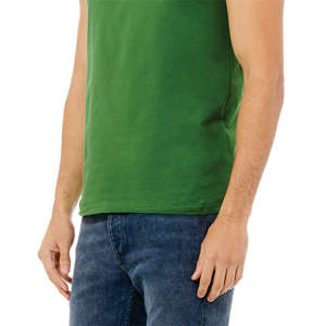 Side Seamed Retail Fit 100% Airlume Combed and Ring Spun Cotton 32 Single 4.2 oz Leaf Unisex Jersey Tank - Product Image 5