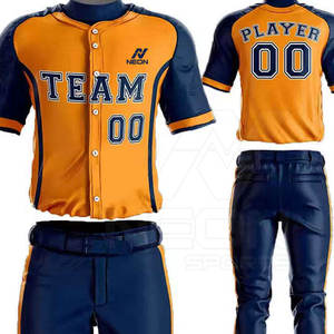 Vêtements de sport à faible MOQ, uniforme de baseball confortable, taille personnalisée, vêtements pour jeunes, uniforme de baseball - Product Image 6