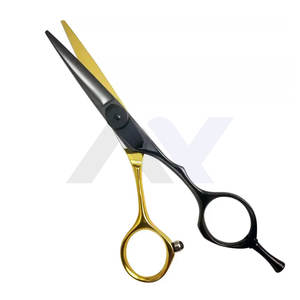 Ciseaux de coiffeur professionnels à deux couleurs Ciseaux de salon de qualité supérieure pour un style élégant et conçu pour la beauté - Product Image 5