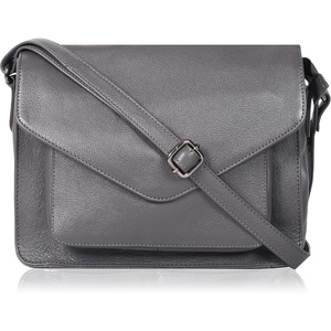 Sac à bandoulière en cuir de vache véritable pour femmes, texture douce et grainée, sac à main tendance pour femmes - Product Image 3