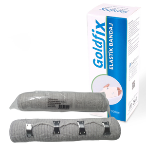 Bandage de compression élastique médical professionnel de 20 cm x 5 m de large pour le soutien orthopédique - Product Image 1