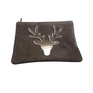 Logotipo y diseño personalizados de alta calidad Bolsa de cuero puro Estilo de moda con cierre de cremallera Precio mínimo - Product Image 5