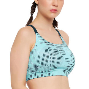 Sujetador deportivo cómodo para todo el día con tela elástica y soporte seguro para entrenamiento y ejercicio - Product Image 6