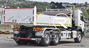 Camion benne Volvo FMX 460 6x4 avec grue Atlas 172.3E, moteur Weichai blanc, hauteur de levage 25m - Product Image 5