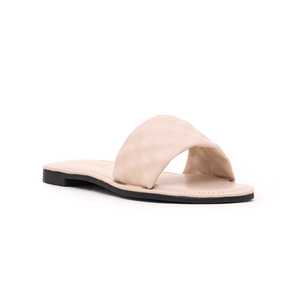 Pantoufle Formelle Beige Pour Femmes - Product Image 2