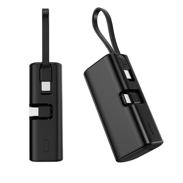New 2025 Products Fast Charging Mini Mobile 5000 Mah Powerbank 5000mah Small Portable Charger Capsule Power Bank for iPhone
