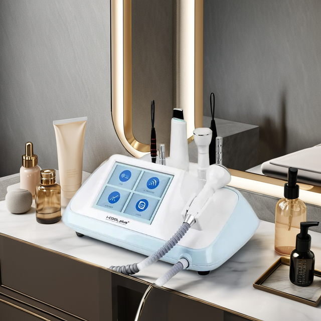 6 in 1 Microcurrent Ultrasonic Instrument for Skin Rejuvenation Dermabrasion High Frequency Bio Lifting Face Machine