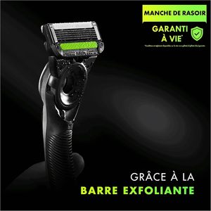 Afeitadora Eléctrica Inalámbrica Impermeable para Hombre, Recortadora de Madera, Carga USB, 1 Mango, 2 Cuchillas de Repuesto, Estuche de Viaje Portátil - Product Image 4