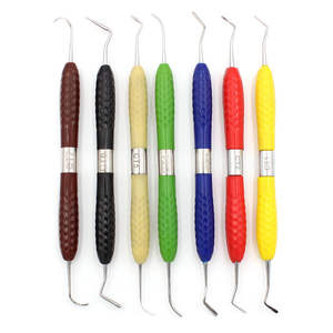 Dental Composite <b>Resin</b> Filling Instrument Spatulas Aesthetic Restoration <b>Kit</b>, German Stainless Steel, By Zarnab Surgical - Product Image 1