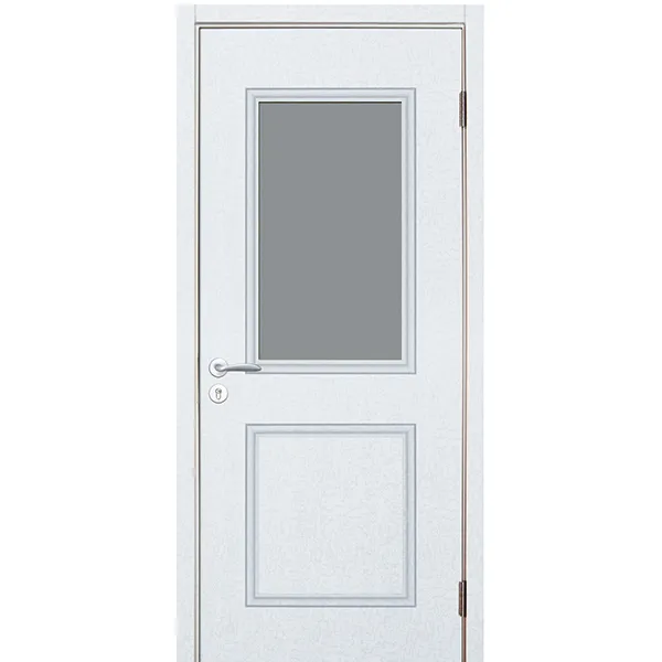 Pannello bianco della porta e porta impermeabile della camera d'albergo con il prezzo di fabbrica