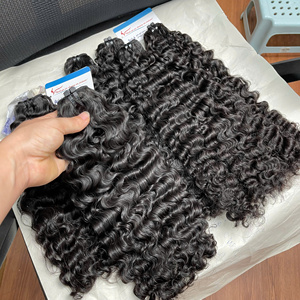 2025 à la mode birman Curl cheveux livraison en gros dans le monde entier cuticule aligné Extensions de cheveux humains tissage de cheveux - Product Image 1