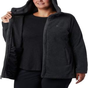 Sudadera con capucha extragrande personalizada para mujer, transpirable, a prueba de viento, con cremallera, Sudadera de felpa, figuras informales, Sudadera con capucha para mujer - Product Image 4