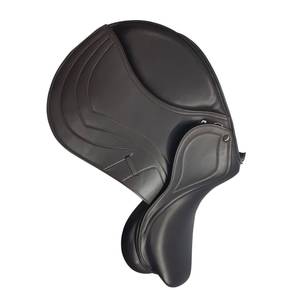 Cómodo sillín de caballo con asiento de cuero Fácil ajuste para montar todos los días Diseño seguro y accesorios completos Producto veterinario - Product Image 1