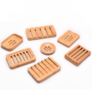 Bandeja de jabón de cascada exportada hecha de bambú natural en muchas formas - Product Image 1