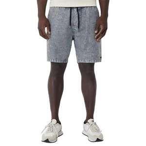 Pantalones Cortos de Chándal para Hombre, Estilo Vintage, Colores Personalizados, de Secado Rápido, 100% Algodón, Felpa, Sólidos, con Efecto Desgastado y Lavado Ácido - Product Image 1