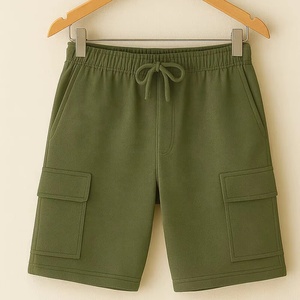 Pantalones Cortos Cargo de Algodón para Mujer, Estilo Urbano, con Bolsillos, Ajustados, Casuales - Product Image 2