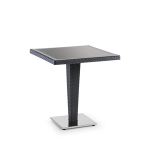 Mesa de Exterior Antares 70x70 cm con Base Cromada - Product Image 1