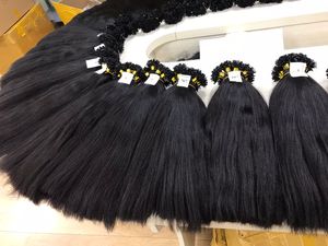 BigG Hair Luxury 100% Vietnamese Remy Hair Extensions <b>Bleach</b> Blonde Y-Tip Frontal Bundle Tape Ins Raw Human Hair Extensions - Product Image 4