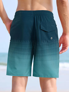 กางเกงว่ายน้ำสำหรับผู้ชายกางเกงขาสั้นผ้ายืด4ทางแบบมีกระเป๋ากันน้ำมีซับลิเมตดีไซน์ใหม่ - Product Image 2