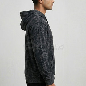Sweat-shirts tendance pour hommes, effet délavé, 100% coton, légers, séchage rapide, tissu doux de qualité supérieure, aspect délavé, parfaits pour les occasions décontractées - Product Image 6