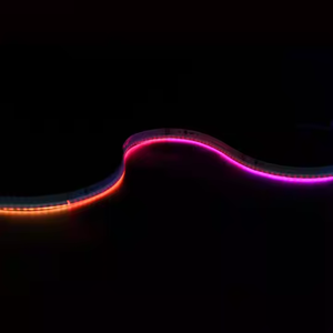 Ul được liệt kê 630chip 10mm rgbic WS 2811 Dải bên phát ra DC24V 10 wát/mét 100mm cuttable trình tự lập trình RGB pixel <span class=keywords><strong>LED</strong></span> <span class=keywords><strong>Strip</strong></span> - Product Image 3