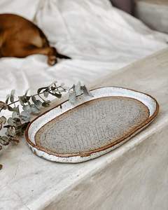 Bandeja de cerámica duradera para servir adecuada para uso diario y ocasiones especiales con características de fácil limpieza - Product Image 5