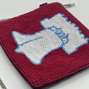 Monedero de Cuentas de Cristal con Diseño Geométrico de Botella y Dólares |   Accesorios para Celebraciones al por Mayor |   Regalo OEM (Pedido Mínimo 50 Piezas) - Product Image 1