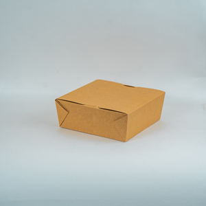 Caja de comida de papel Kraft biodegradable Premium, embalaje reciclable para llevar, fiambrera de papel Kraft ecológica - Product Image 6
