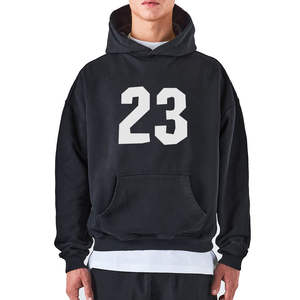 Sweat à capuche uni unisexe 100% coton polaire | Sweat à capuche surdimensionné vierge pour impression personnalisée et broderie approvisionnement d'usine - Product Image 1