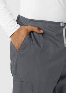 Offre spéciale Combinaisons de gommage médical Pantalons de jogging Jogger cargo à 6 poches pour hommes Étain - Product Image 6