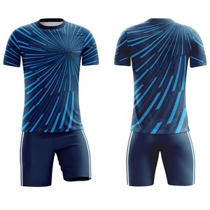 Uniformes de Fútbol Transpirables de Secado Rápido para Adultos Unisex, Sublimación Personalizada, Ecológicos, 100% Poliéster, Kits de Fútbol con Nombres de Equipos Personalizados - Product Image 1
