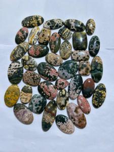 InfinityStones High Quality Natural Ocean Jasper Loose Gemstone Mix Shape Cabochon for Jewelry Making From Rajasthan - Product Image 2