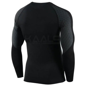 <b>Men</b> Rash Guard Fitness <b>Swim</b> <b>Shirt</b> Breathable Eco-Friendly Quick Dry Spandex/Polyester Comfortable Fit for Outdoor Sports Gym Use - Product Image 2