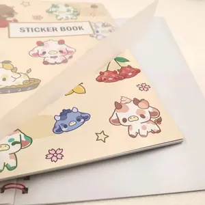 A5 Size Double Sided Available Reusable Sticker Book For Collecting Album Stickers Organizer Books With Blank Release Paper